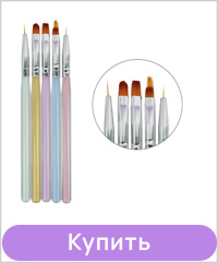 Набор для арт-дизайна ногтей TUFI profi Кисти